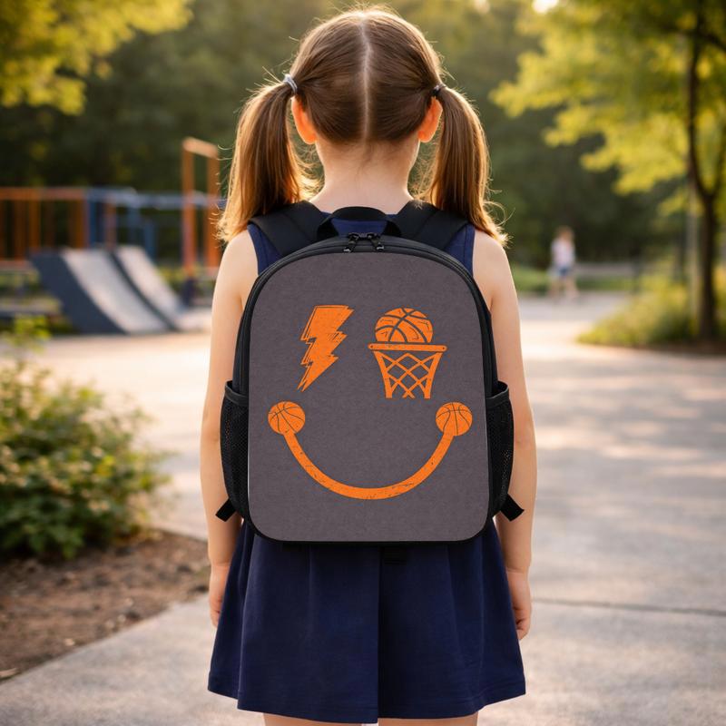 Minimal Basketball Backpack - Back To School Simple Sport Style Custom Backpack Minimal Basketball Backpack - Back To School Simple Sport Style Custom Backpack