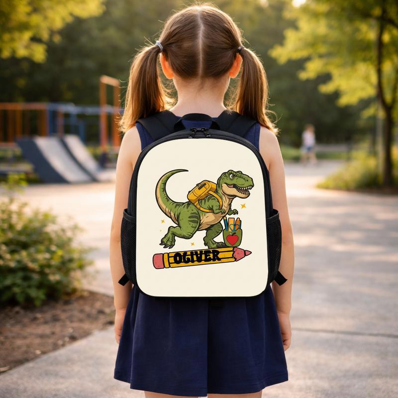 Personalized Dinosaur Back To School Backpack With Name Custom Backpack Personalized Dinosaur Back To School Backpack With Name Custom Backpack