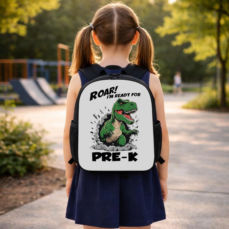 Pre-K Dinosaur Backpack - Funny Back To School Kids Custom Backpack Pre-K Dinosaur Backpack - Funny Back To School Kids Custom Backpack