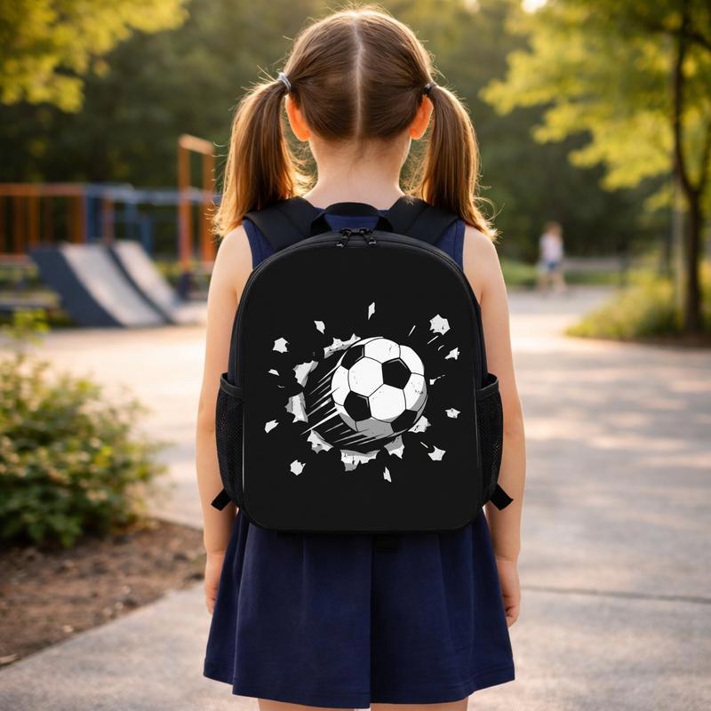 Soccer Ball Smash Backpack - Cool Sports Kids School Bag Custom Backpack Soccer Ball Smash Backpack - Cool Sports Kids School Bag Custom Backpack
