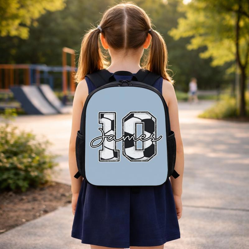 Style Personalized Soccer Backpack With Name And Number Design Custom Backpack Style Personalized Soccer Backpack With Name And Number Design Custom Backpack