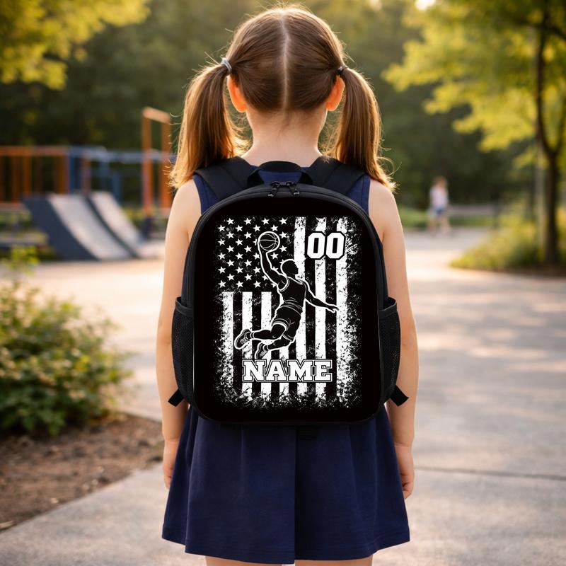 USA Basketball Backpack - Back To School Dunk Player Design Custom Backpack