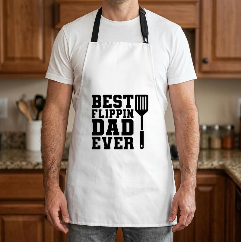 Celebrate the World's Best Flippin' Dad with This Unique Apron - Father's Day Fun