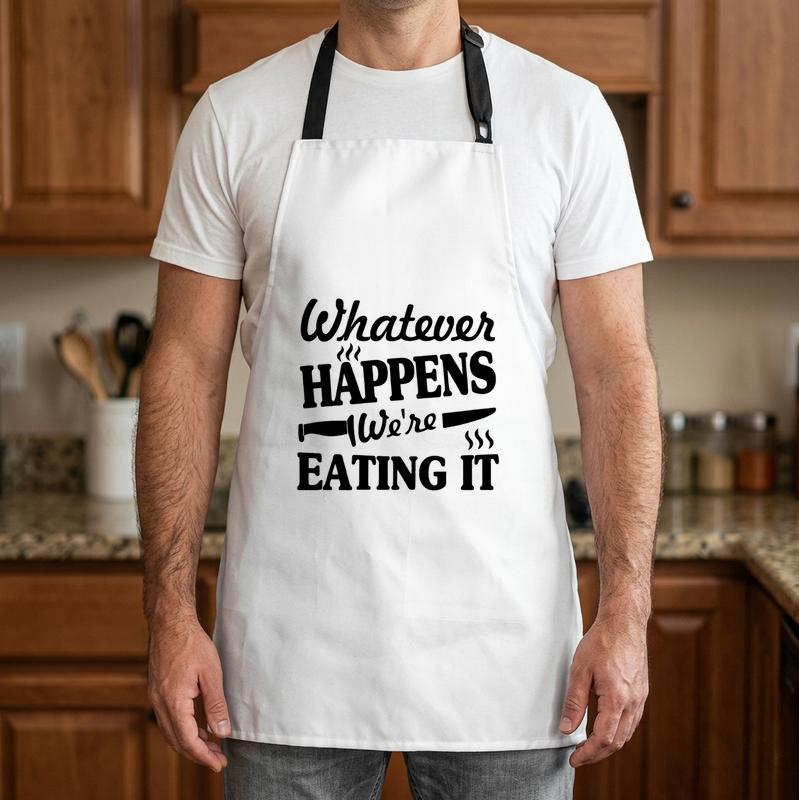 A Smile for Every Meal - Funny Father's Day Apron for Him - Father's Day Fun