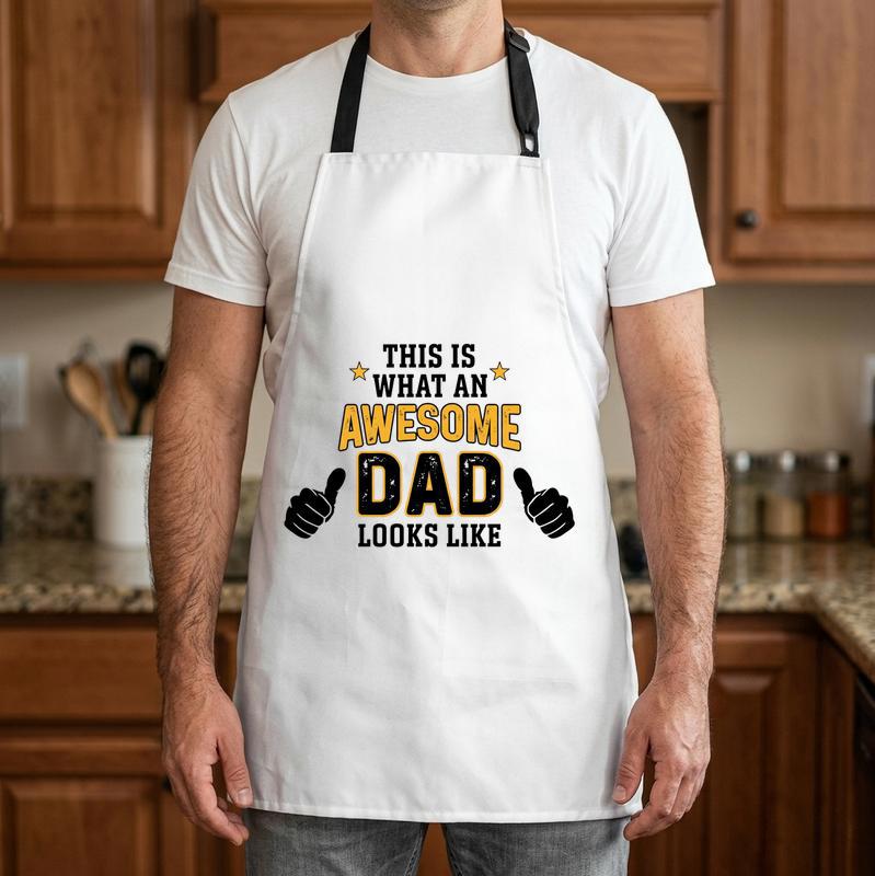 Showcase His Superpower with this Awesome Dad Cooking Apron - Father's Day Fun