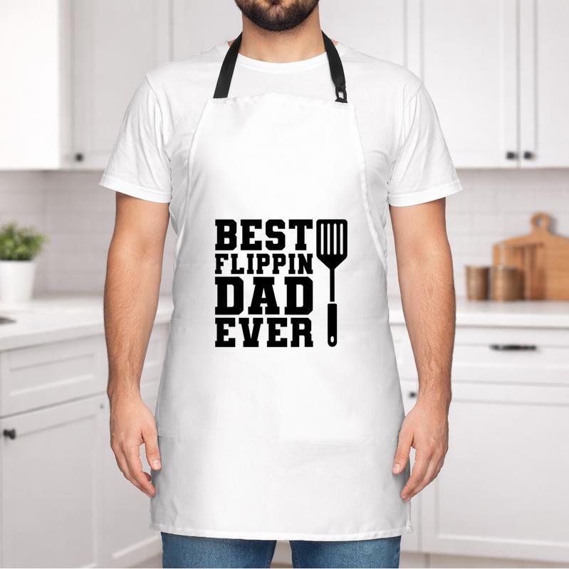 Celebrate the World's Best Flippin' Dad with This Unique Apron Celebrate the World's Best Flippin' Dad with This Unique Apron
