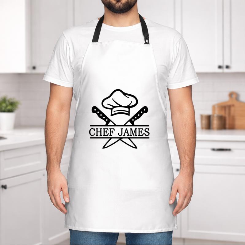 A Signature Name Apron for the World's Favorite Dad Chef