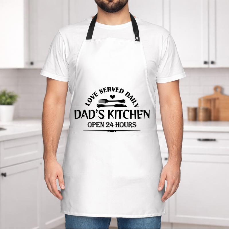 Dad's Secret Ingredient - A Heartfelt Kitchen Cooking Apron Dad's Secret Ingredient - A Heartfelt Kitchen Cooking Apron