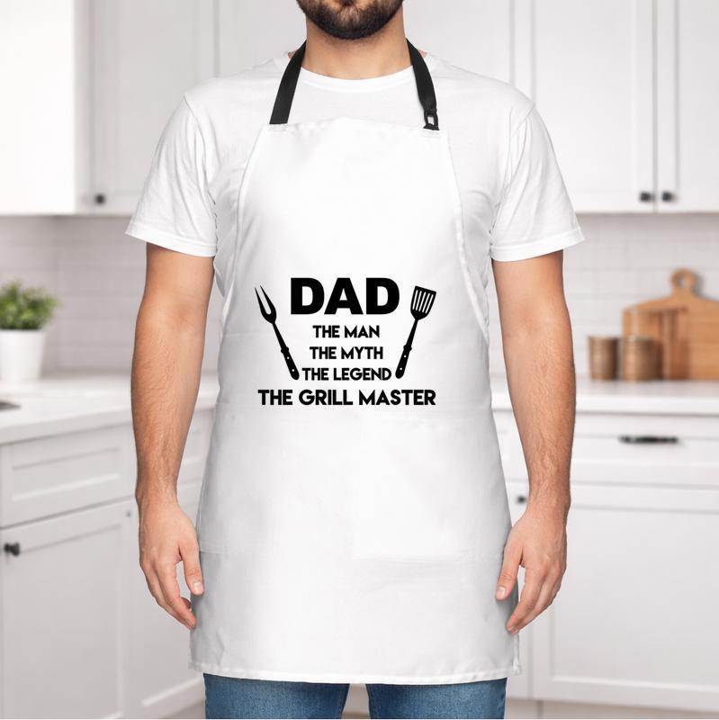 True Grill Master Dad - The Ultimate Backyard BBQ Apron