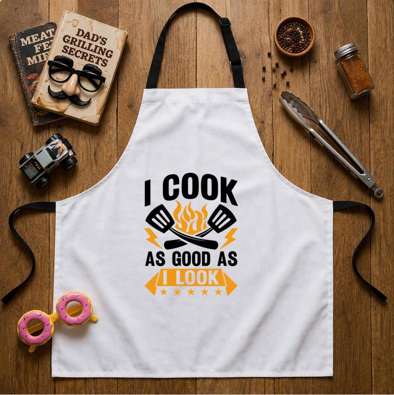 Celebrate the Chef in Him with a Fun BBQ Grilling Apron