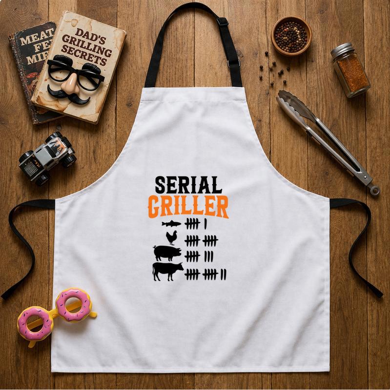 Surprise Dad with a Funny BBQ Chef Apron for His Birthday