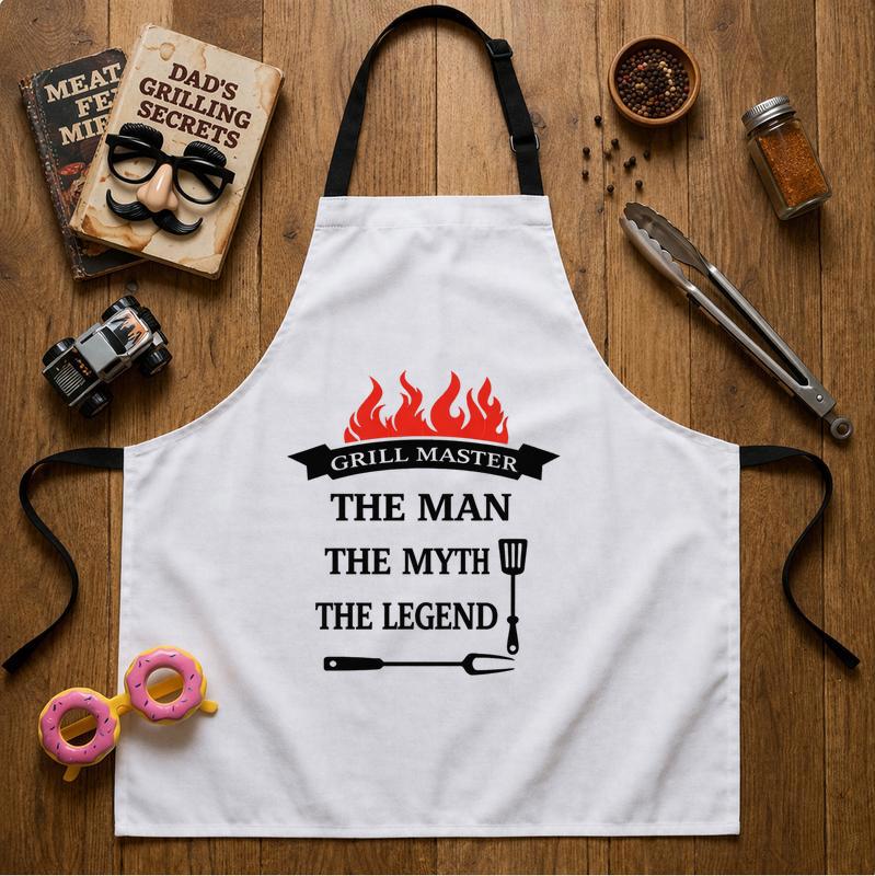 Surprise Dad with a Funny Grilling Apron for His Birthday Surprise Dad with a Funny Grilling Apron for His Birthday