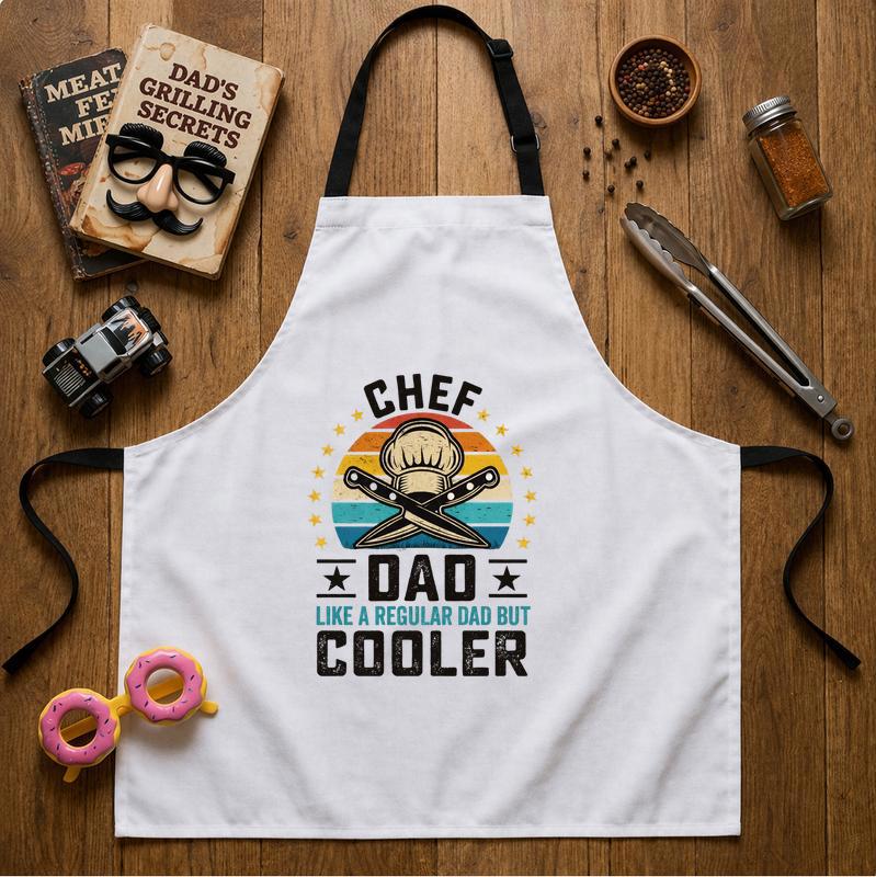 Vintage Style Meets Dad Humor in This Unique Cooking Apron Vintage Style Meets Dad Humor in This Unique Cooking Apron