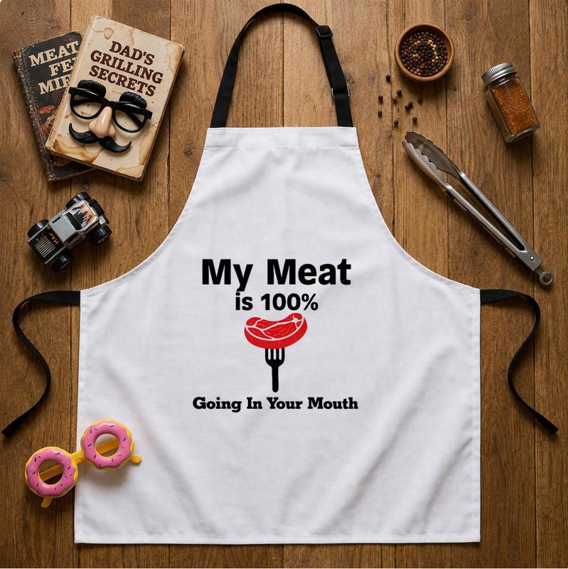 Naughty Gag Gift Kitchen Apron for Him - Perfect Anniversary Fun Naughty Gag Gift Kitchen Apron for Him - Perfect Anniversary Fun