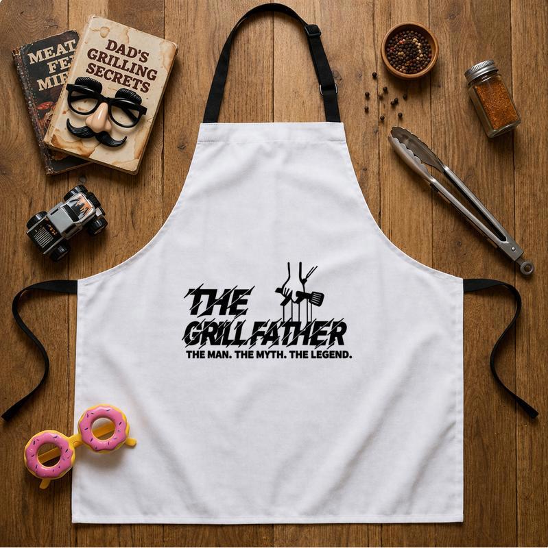 Legendary Grill Father BBQ Apron for Dad Legendary Grill Father BBQ Apron for Dad