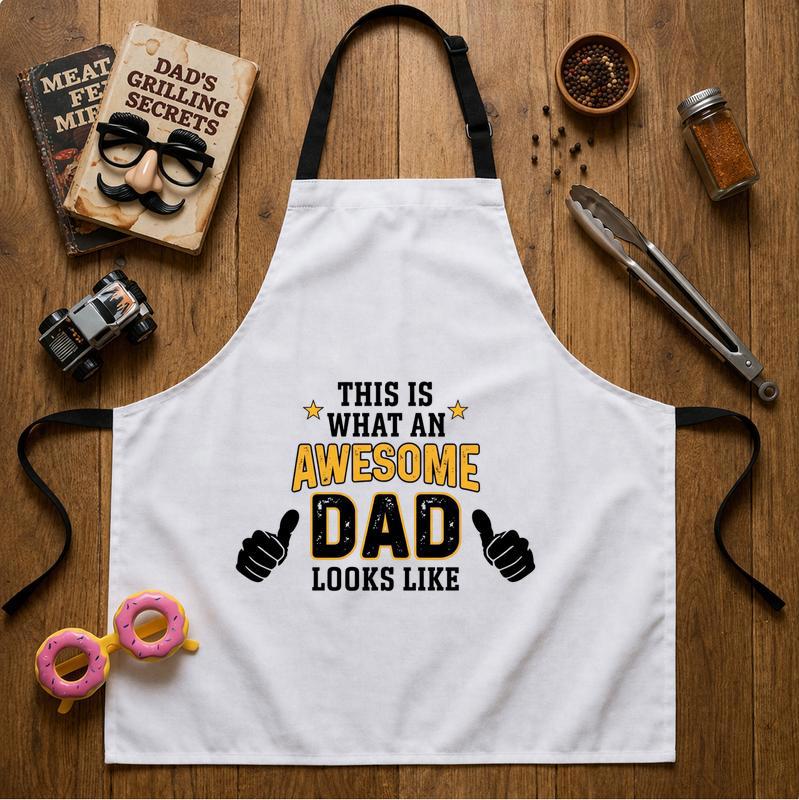 Showcase His Superpower with this Awesome Dad Cooking Apron
