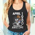46Th Birthday Legends April 1980Intage 46 Years Old タンクトップ