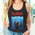 Beware Of Claws 面白いナマケモノ シャーク 映画 パロディ タンクトップ
