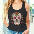 Day Of The Dead シュガースカル Dia De Los Muertos タンクトップ