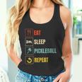 Eatleep ピックルボール リピート スポーツ レジャー ピックルボール タンクトップ