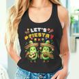 Lets Fiesta 5 De Mayo ポンチョ アボカド メキシカン パーティー メンズ レディース タンクトップ
