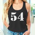 Fifty Four 数字 54 ナンバー タンクトップ