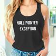 Java プログラミングtシャツ Null Pointer Exception タンクトップ