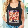 Obey The Golden ゴールデンレトリーバーオーナー向け タンクトップ