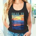 Galaxirginia Usa 山景色 サンセットスタイルデザイン タンクトップ