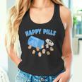 Happy Pills うさぎ 面白い ホーランドロップ バニー 恋人 ユーモア タンクトップ