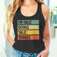 I'm Yale Doing Yale Things 面白い名言 タンクトップ