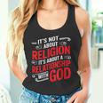 It's A Relationship With God Not Religion タンクトップ