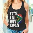 It's In My Dnaouth African Africa Flagタンクトップ