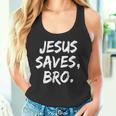 Jesusaves Bro クリスチャン 信者 信仰 神 宗教 タンクトップ