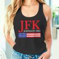 Jfk ヴィンテージ 政治 ジョン F ケネディ ジョンソン 1960 タンクトップ
