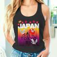 I Love Japan Culture Cool Japanunset Red-Crowned Crane タンクトップ