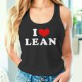 I Love Lean 私は愛する Lean タンクトップ