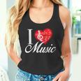 I Love Music D001-0095A タンクトップ