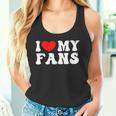 I Love My Fans タンクトップ