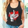I Love You 手話 Asl Peak Languages タンクトップ