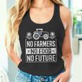 No Farmers No Food No Future ファーマー 農場農場農業 タンクトップ
