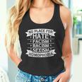 No Place For Hate Facism Racism 平等人権 タンクトップ