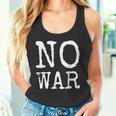 No War 平和 平和の鳩 アゲンストウォー 愛 No War タンクトップ