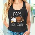 Nope Not Todayleeping American Bald Eagle Nap Early Bird タンクトップ