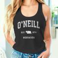 O'neill ネブラスカ Ne ビンテージ アスレチック スポーツデザイン タンクトップ