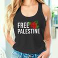 Palestine Free Palestine Free Gaza Palestine Flag Arabic タンクトップ
