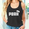 Pork – 面白いtシャツ Bbqスモーカーベーコン愛好家用 タンクトップ