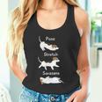Posetretchavasanaジャック・ラッセル・テリア犬 長袖tシャツ タンクトップ