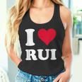 Red Heart I Love Rui タンクトップ