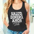 Salud Dinero Amor Y Tiempo Para Gastarlo タンクトップ